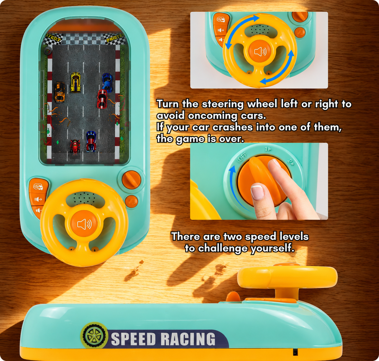 Steering Wheel for Focus & Play